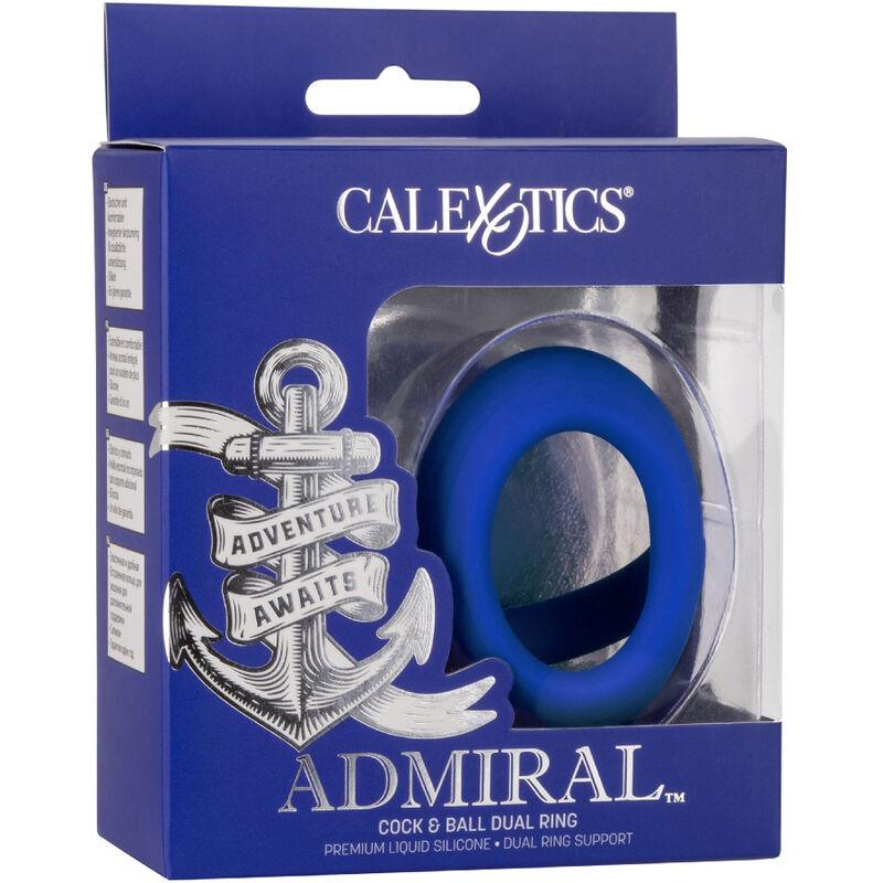 ADMIRAL COCK BALL ANEL DUPLO AZUL