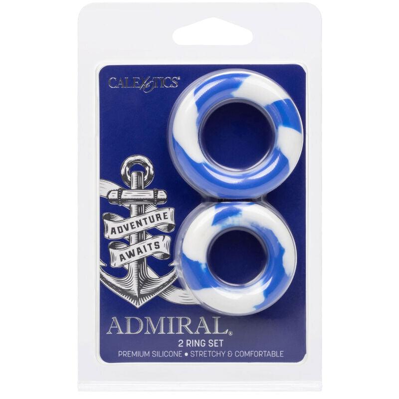 ADMIRAL CONJUNTO 2 ANeIS PARA O PeNIS