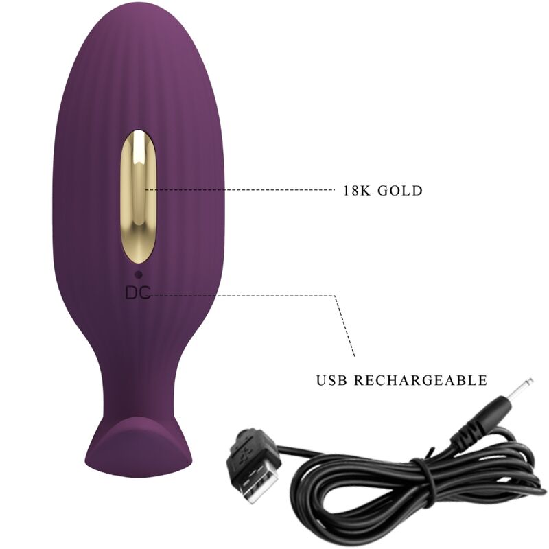 PRETTY LOVE PLUG ANAL CONTROLADO POR APLICATIVO JEFFERSON ROXO