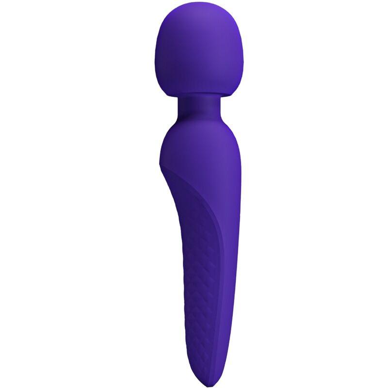 PRETTY LOVE MAREDITH MASSAGER 12 MODOS DE VIBRAO ROXO