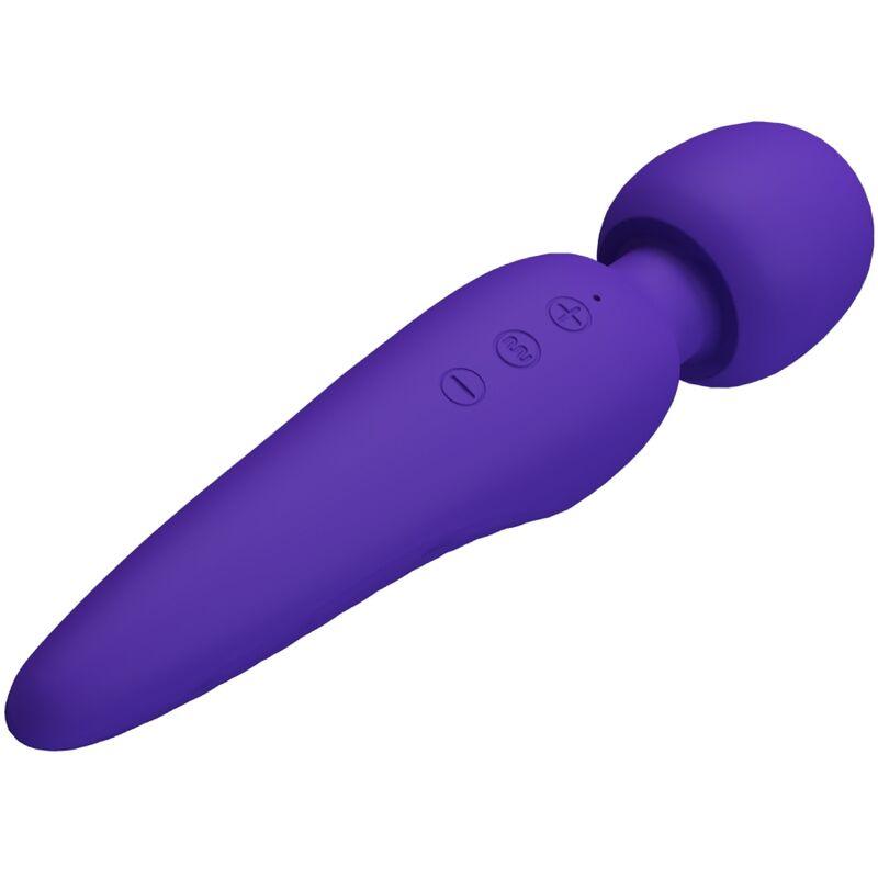 PRETTY LOVE MAREDITH MASSAGER 12 MODOS DE VIBRAO ROXO