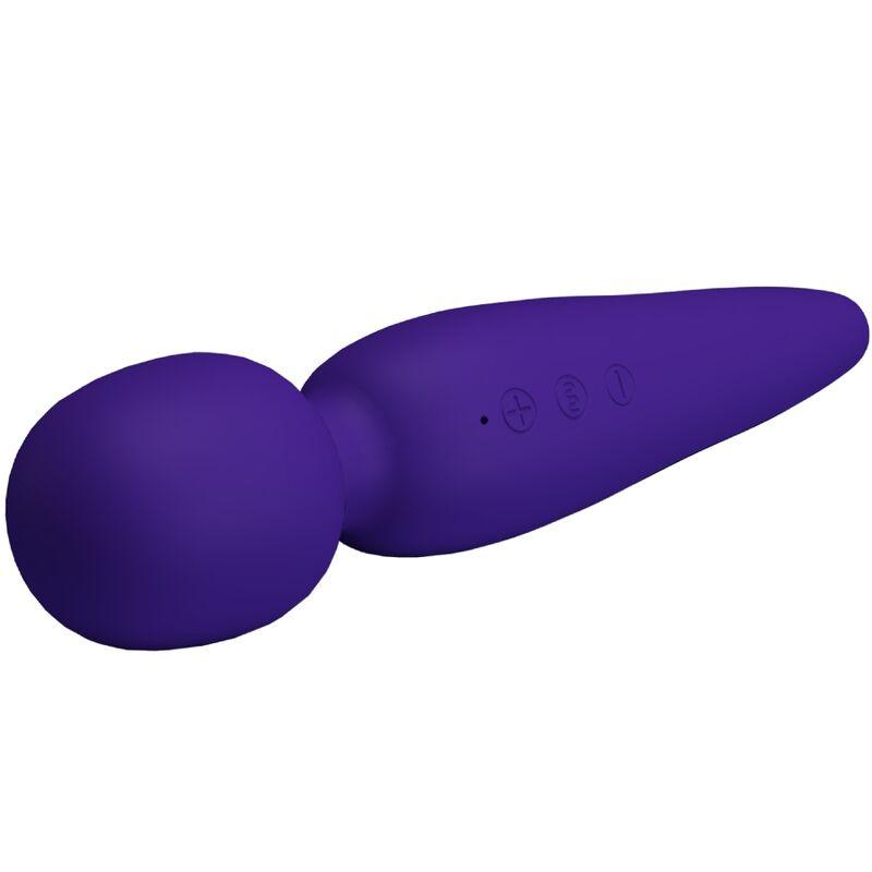 PRETTY LOVE MAREDITH MASSAGER 12 MODOS DE VIBRAO ROXO