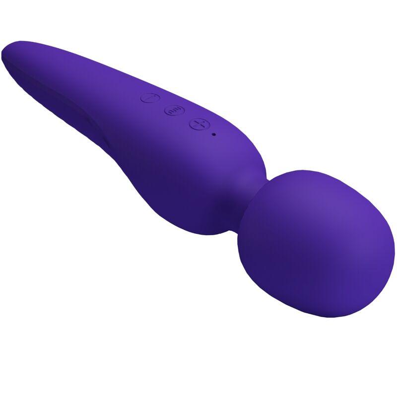 PRETTY LOVE MAREDITH MASSAGER 12 MODOS DE VIBRAO ROXO