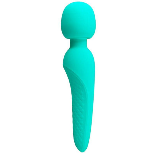 PRETTY LOVE MAREDITH MASSAGER 12 MODOS DE VIBRAO AQUA GREEN