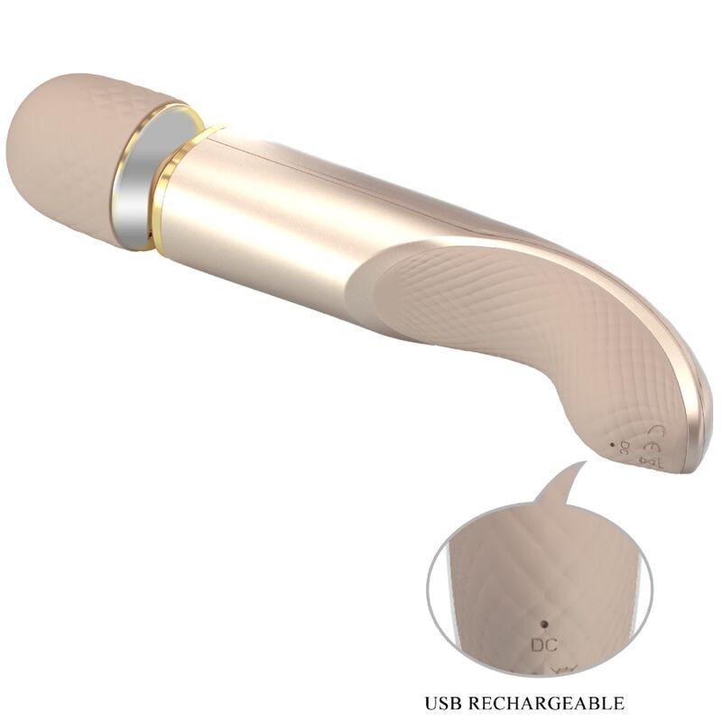 PRETTY LOVE MASSAGER 7 MODOS DE VIBRAO CHAMPAGNE