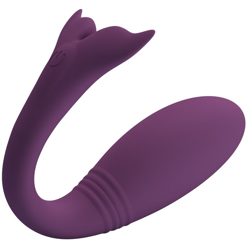 PRETTY LOVE JAYLEEN VIBRADOR APP CONTROLE REMOTO ROXO