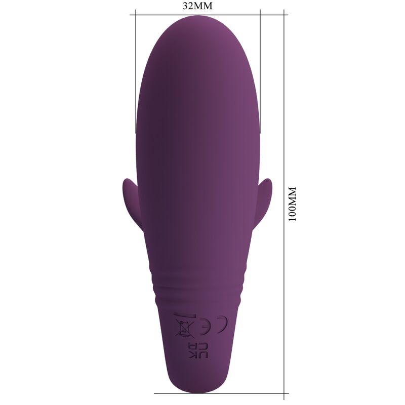 PRETTY LOVE JAYLEEN VIBRADOR APP CONTROLE REMOTO ROXO