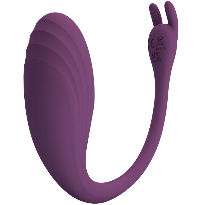 PRETTY LOVE CATALINA VIBRADOR APP CONTROLE REMOTO ROXO