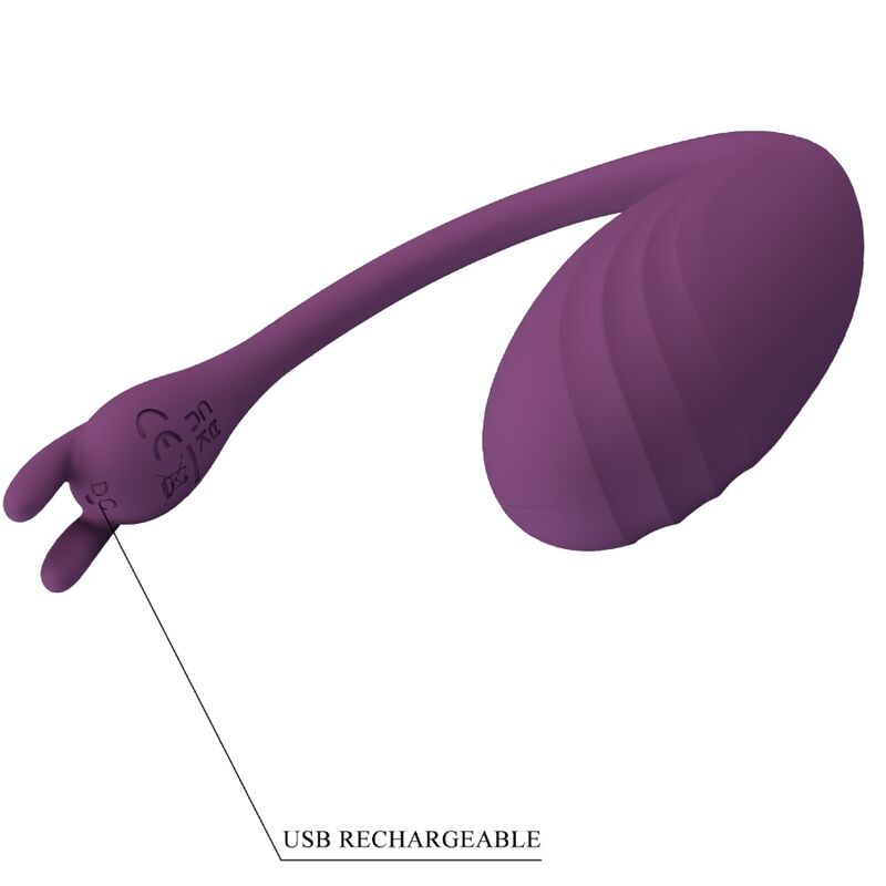 PRETTY LOVE CATALINA VIBRADOR APP CONTROLE REMOTO ROXO