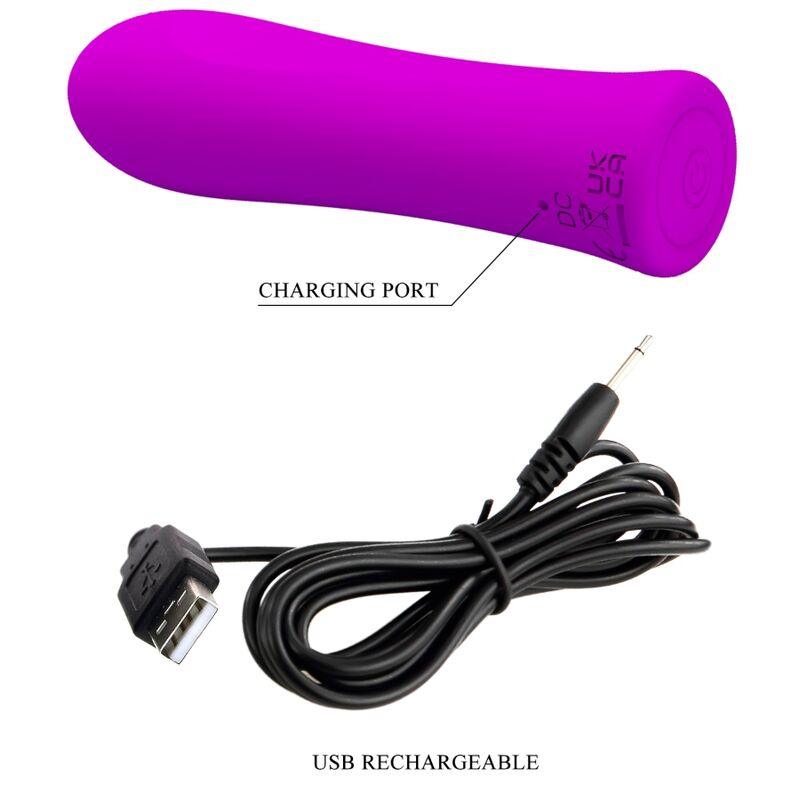 PRETTY LOVE ALFREDA SUPER POWER VIBRADOR VIOLETA