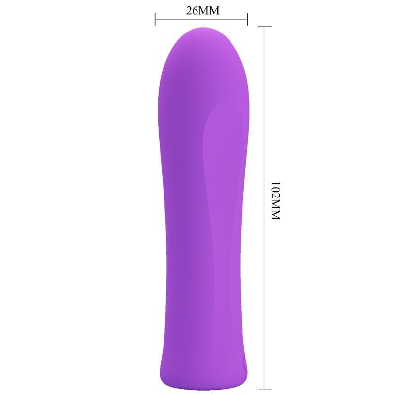 PRETTY LOVE VIBRADOR ALFREDA SUPER POWER AQUA ROXO