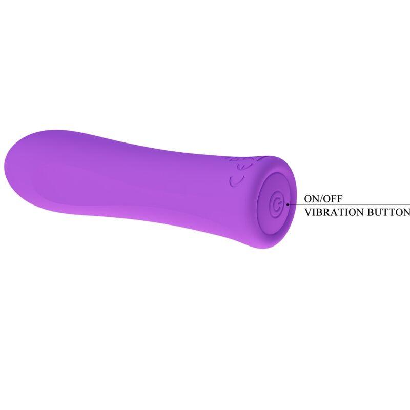 PRETTY LOVE VIBRADOR ALFREDA SUPER POWER AQUA ROXO