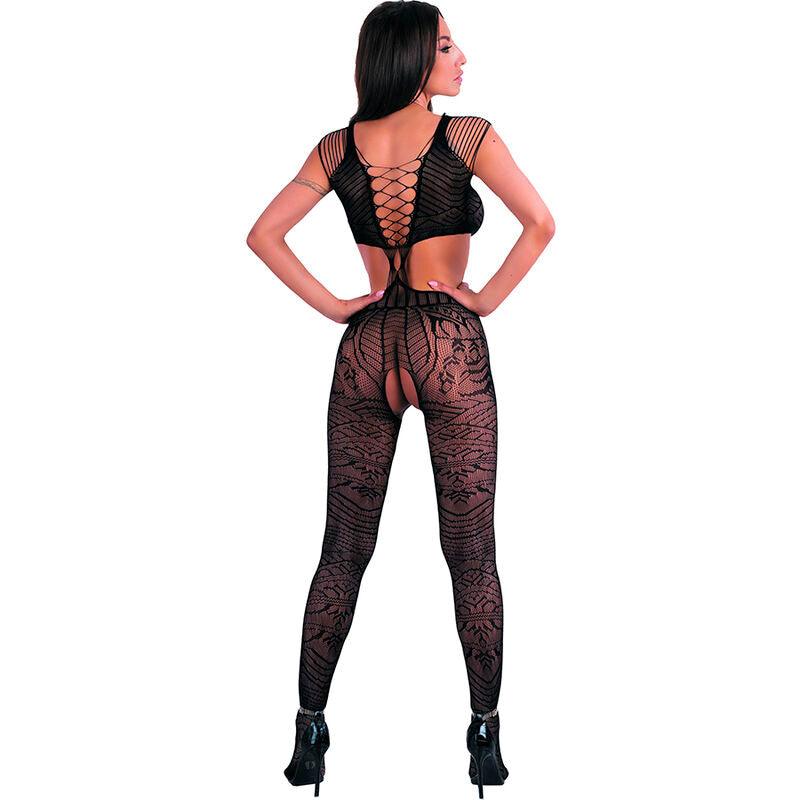 LIVCO CORSETTI FASHION BODYSTOCKING TUBIANA PRETO TAMANHO uNICO