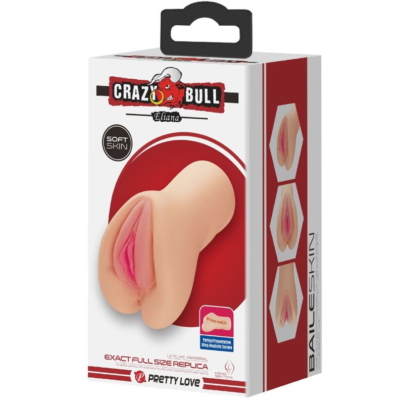 CRAZY BULL ELIANA MASTUBADOR EM FORMA DE VAGINA