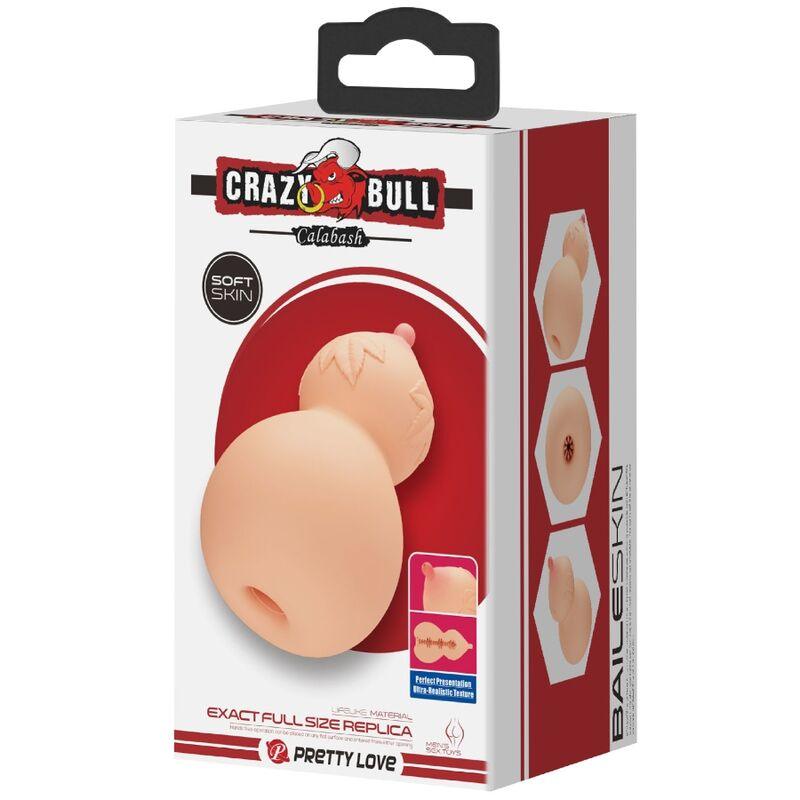 CRAZY BULL MASTUBADOR EM FORMA DE PEITO DE CABAA