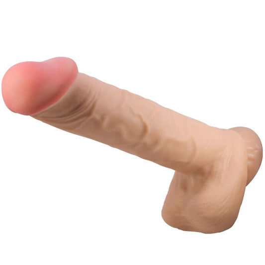 PRETTY LOVE SeRIE SLIDING SKIN DILDO REALiSTICO COM VENTOSA DESLIZANTE PELE CARNE 26 CM