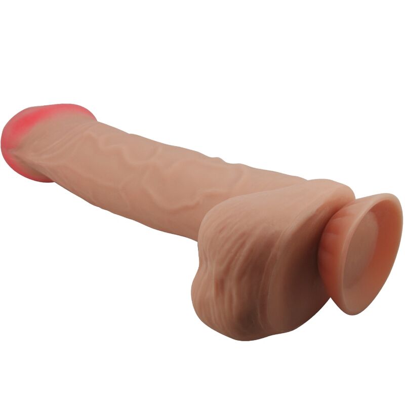 PRETTY LOVE SeRIE SLIDING SKIN DILDO REALiSTICO COM VENTOSA DESLIZANTE PELE CARNE 26 CM