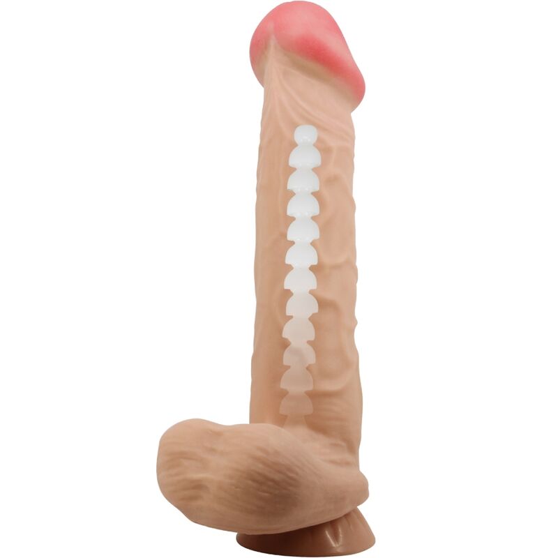 PRETTY LOVE SeRIE SLIDING SKIN DILDO REALiSTICO COM VENTOSA DESLIZANTE PELE CARNE 26 CM