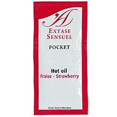 EXTASE SENSUAL oLEO ESTIMULANTE DE MORANGO 10 ML