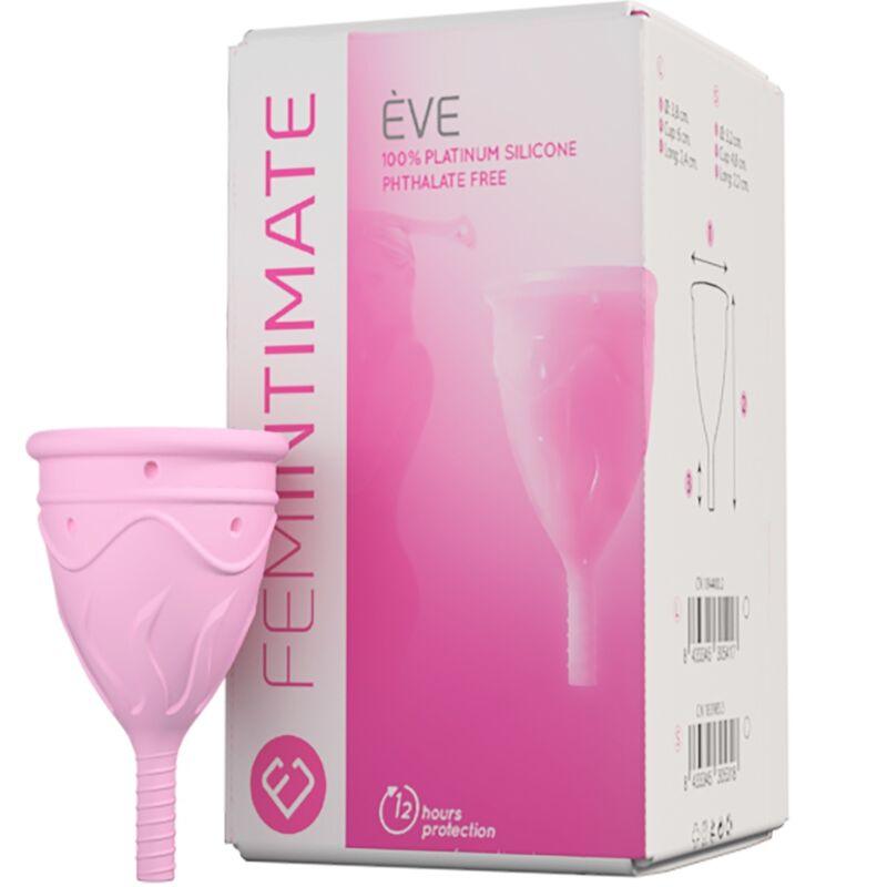 FEMINTIMATE COPO MENSTRUAL DE SILICONE EVE TAMANHO S