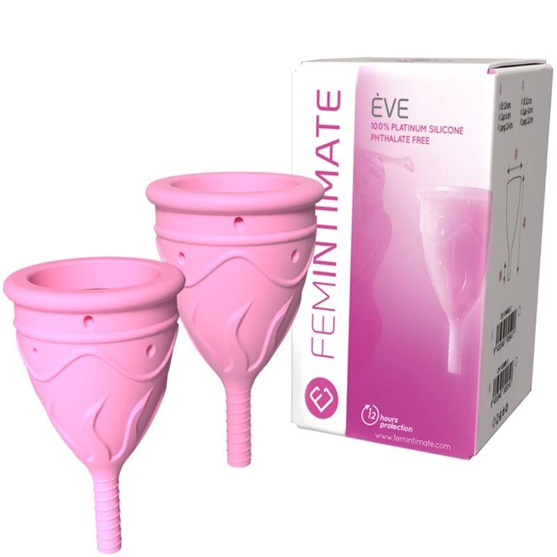 FEMINTIMATE COPO MENSTRUAL DE SILICONE EVE TAMANHO S