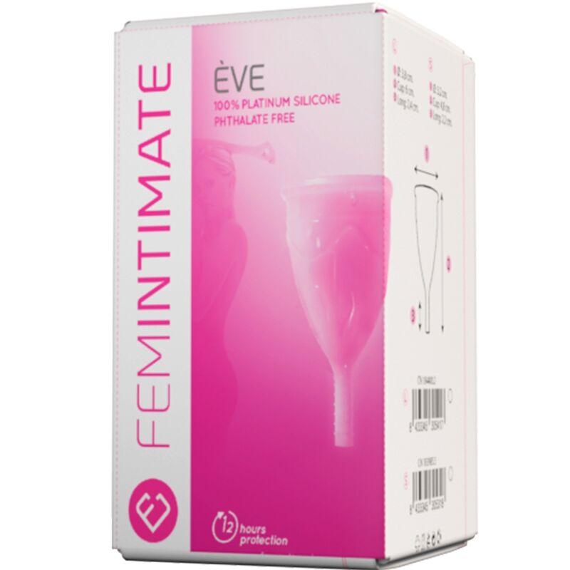 FEMINTIMATE COPO MENSTRUAL DE SILICONE EVE TAMANHO S