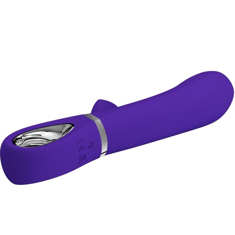 PRETTY LOVE VIBRADOR MULTIFUNO G SPOT THOMAS ROXO