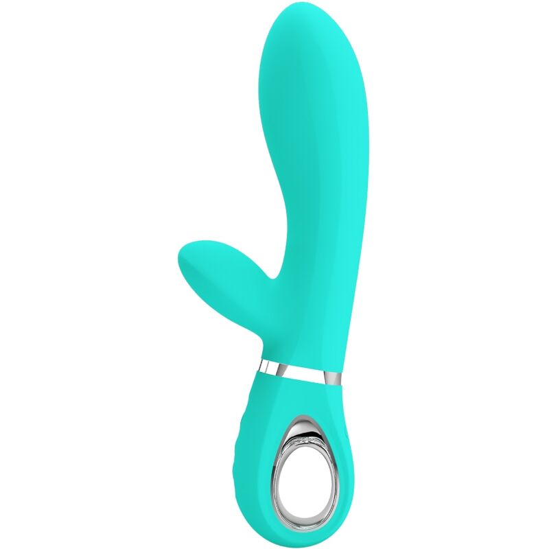 PRETTY LOVE VIBRADOR MULTIFUNO G SPOT THOMAS AQUA VERDE