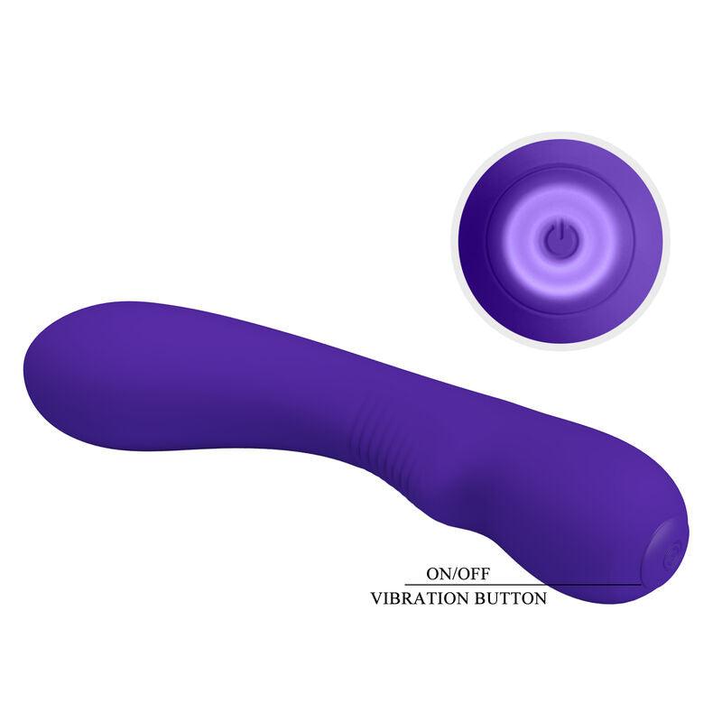 PRETTY LOVE VIBRADOR RECARREGVEL PRESCOTT ROXO