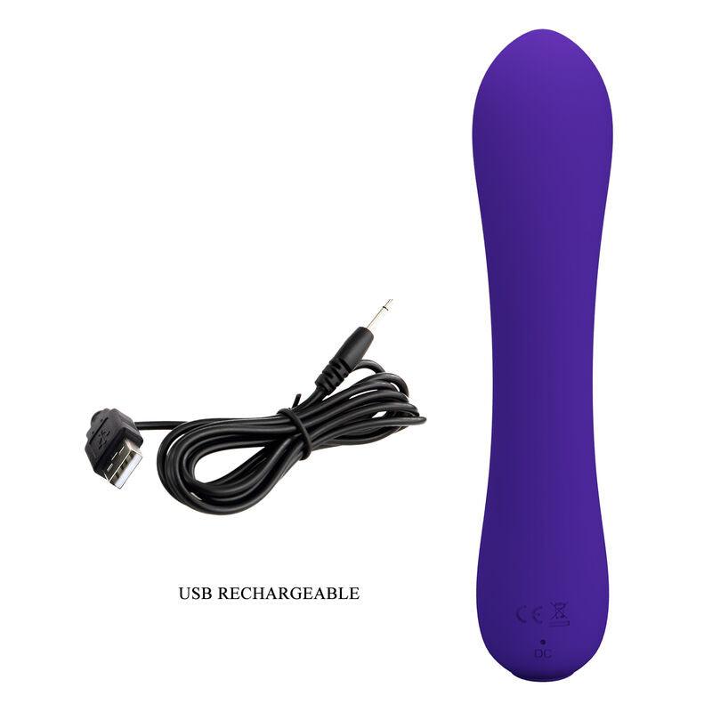 PRETTY LOVE VIBRADOR RECARREGVEL PRESCOTT ROXO