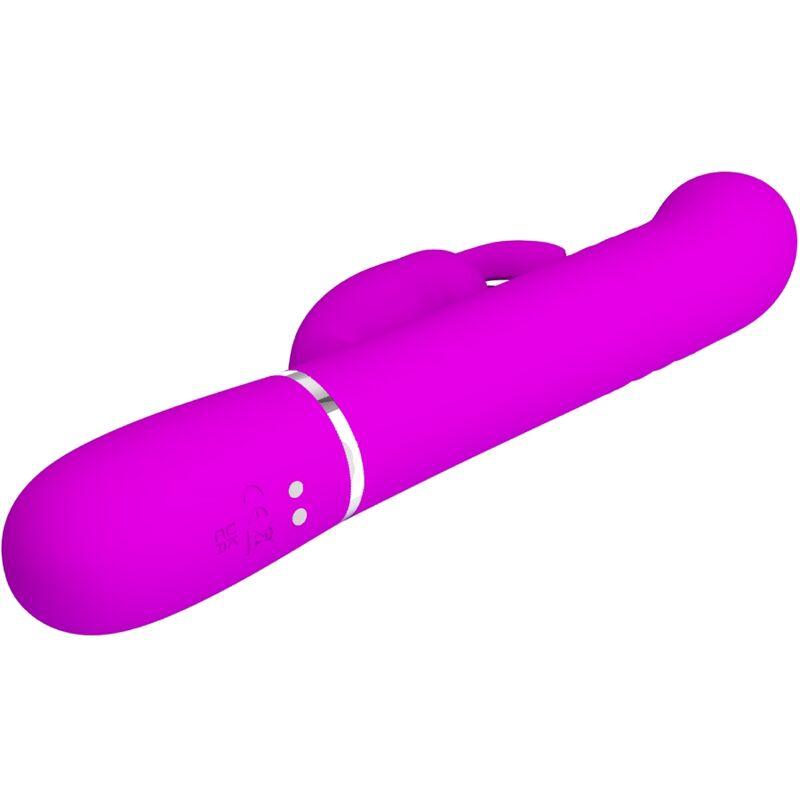 PRETTY LOVE COALE COELHO VIBRADOR PeROLAS VIOLETA