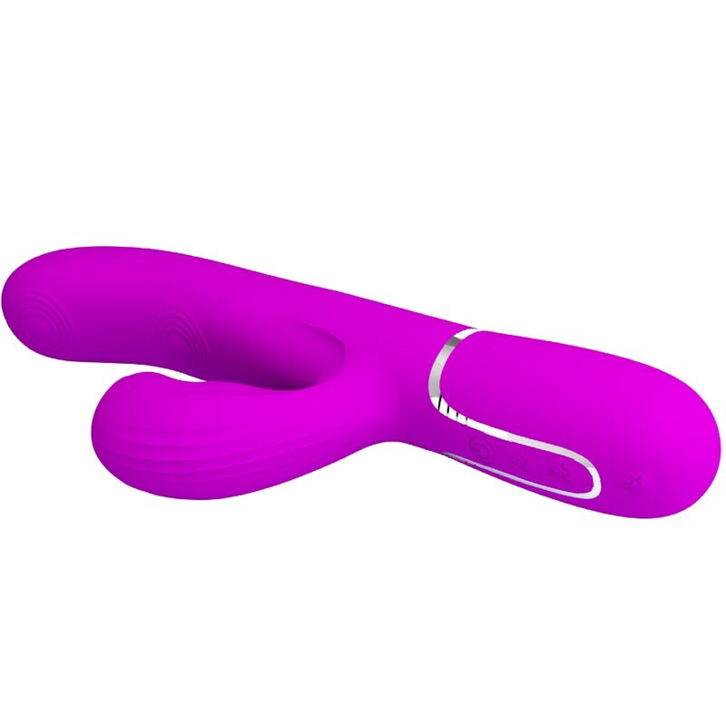 PRETTY LOVE PERLITA MULTIFUNO 3 EM 1 VIBRADOR G SPOT VIOLETA