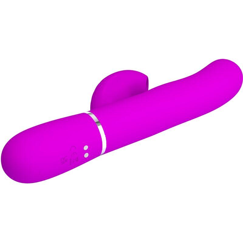 PRETTY LOVE PERLITA MULTIFUNO 3 EM 1 VIBRADOR G SPOT VIOLETA