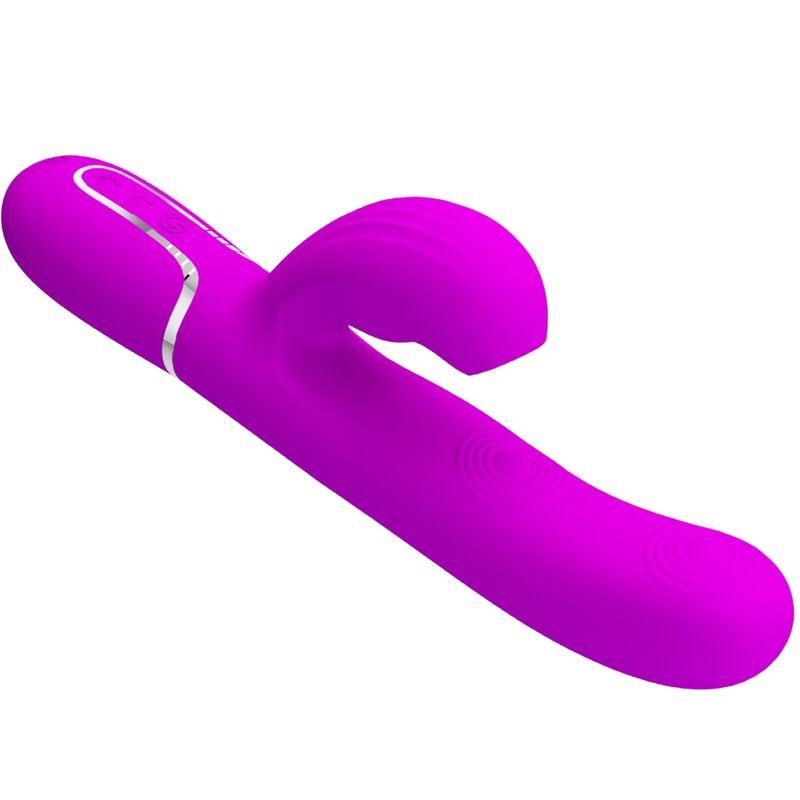 PRETTY LOVE PERLITA MULTIFUNO 3 EM 1 VIBRADOR G SPOT VIOLETA