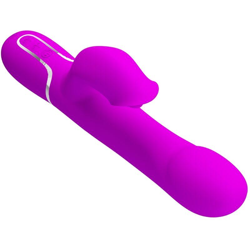 PRETTY LOVE VIBRADOR COELHO PeROLAS VIOLETA