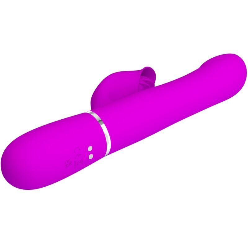 PRETTY LOVE VIBRADOR COELHO PeROLAS VIOLETA