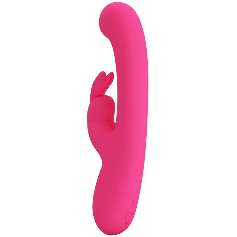 PRETTY LOVE VIBRADOR DE COELHO LAMAR E PONTO G ROSA