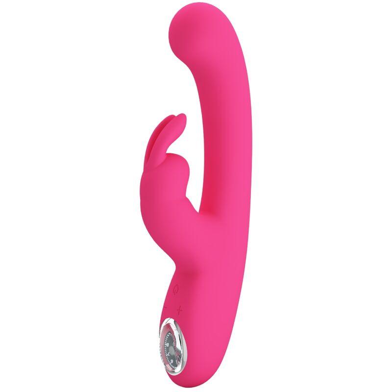 PRETTY LOVE VIBRADOR DE COELHO LAMAR E PONTO G ROSA