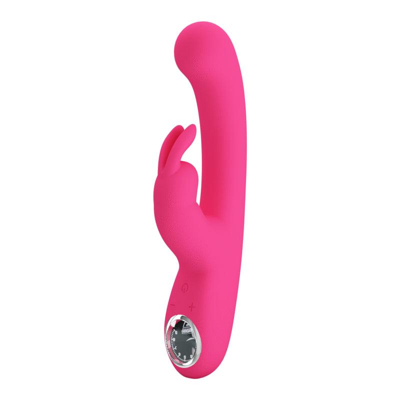 PRETTY LOVE VIBRADOR DE COELHO LAMAR E PONTO G ROSA