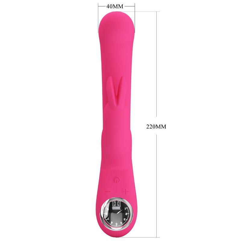 PRETTY LOVE VIBRADOR DE COELHO LAMAR E PONTO G ROSA