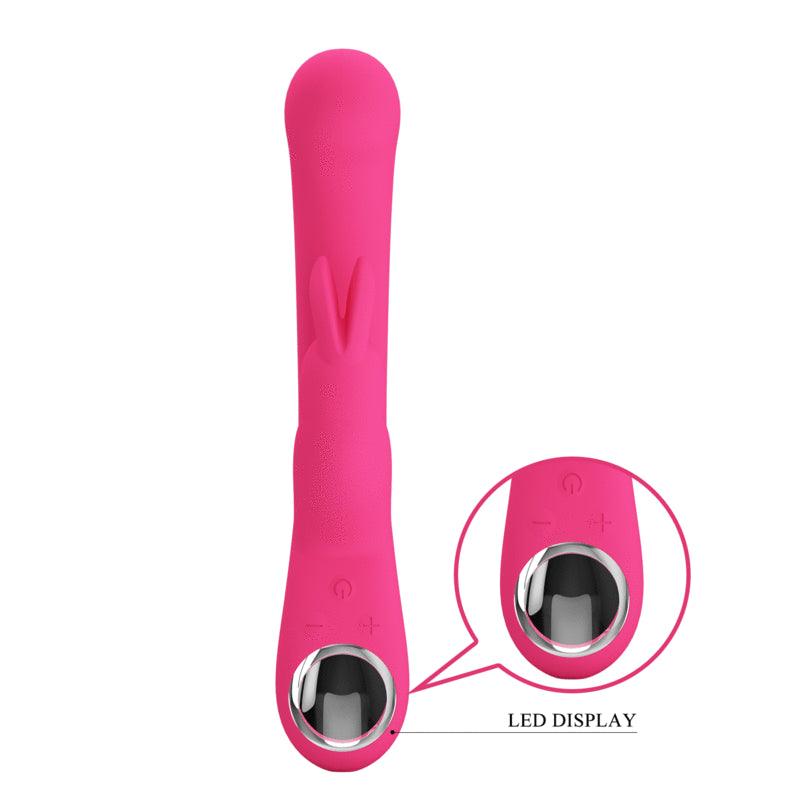 PRETTY LOVE VIBRADOR DE COELHO LAMAR E PONTO G ROSA