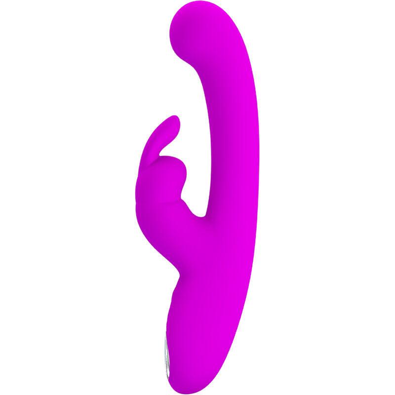 PRETTY LOVE VIBRADOR DE COELHO LAMAR E PONTO G VIOLETA