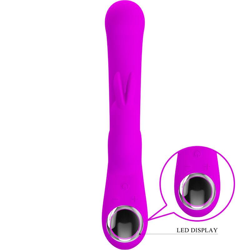 PRETTY LOVE VIBRADOR DE COELHO LAMAR E PONTO G VIOLETA