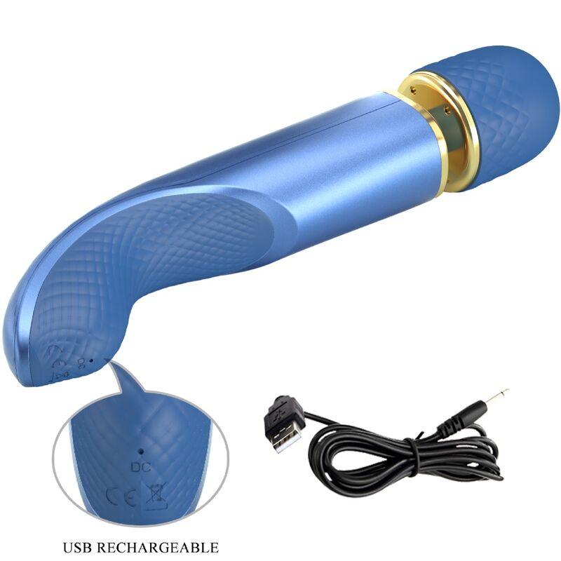 PRETTY LOVE MASSAGER 7 MODOS DE VIBRAO AZUL