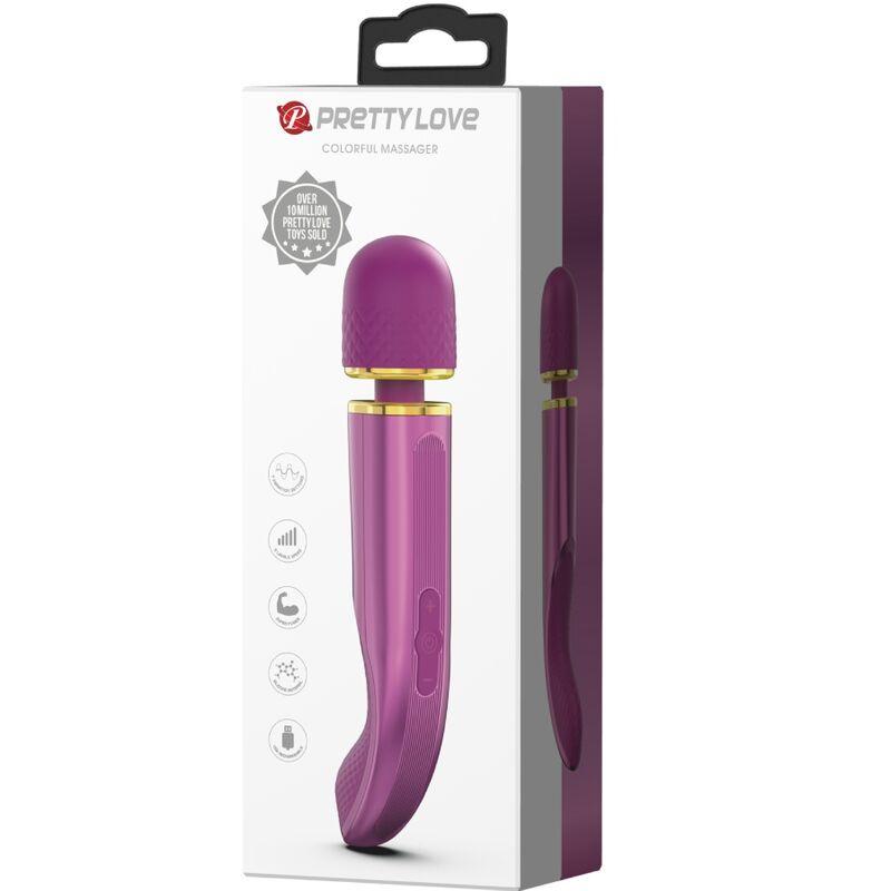 PRETTY LOVE MASSAGER 7 MODOS DE VIBRAO ROXO