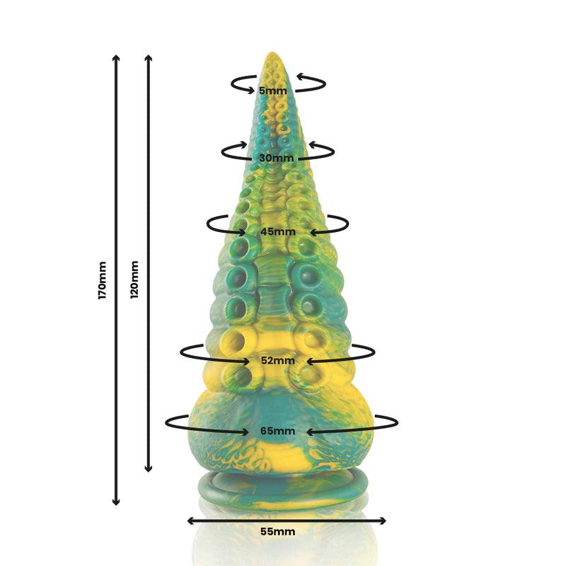 EPIC DILDO TENTaCULO VERDE CETUS TAMANHO PEQUENO