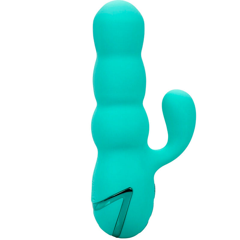 CALIFORNIA EXOTICS VIBRADOR DEL MAR DIVA RABBIR AQUA GREEN POR CALIFORNIA DREAMING