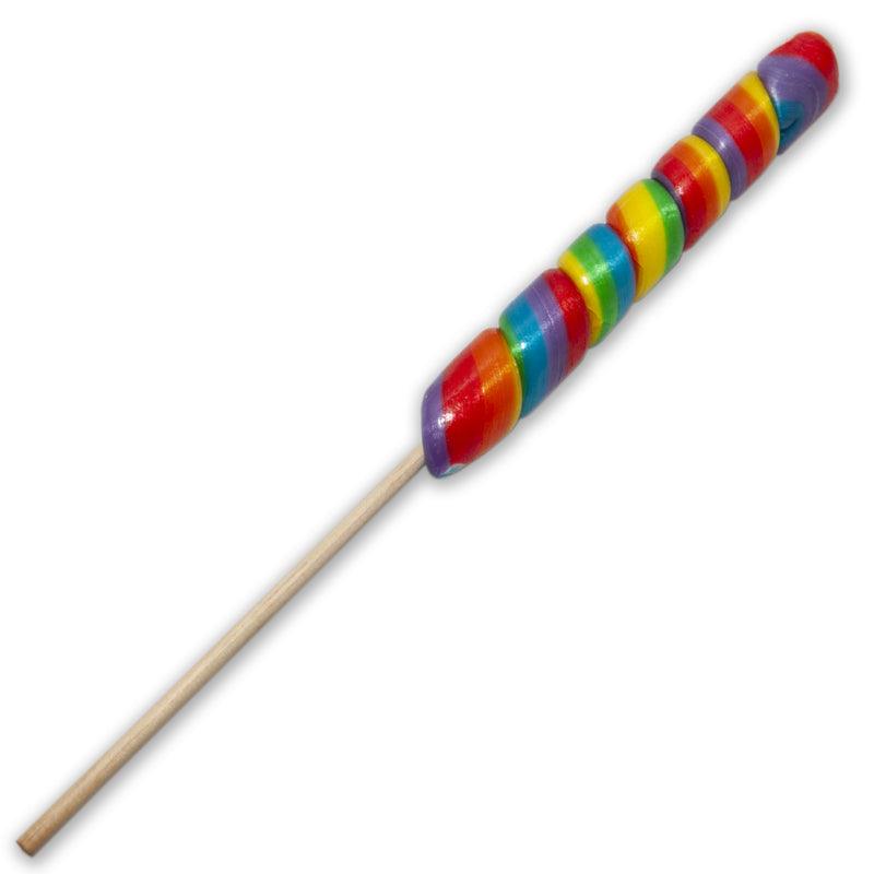 PRIDE SMALL LOLLIPOP WITH THE LGBT FLAG FOR CHULO CHULO MY PIRULO en pt pt en fr it 