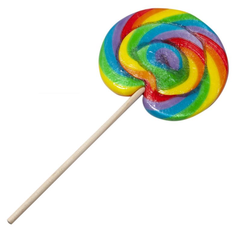 PRIDE BIG ROUND LOLLIPOP WITH THE LGTB FLAG en pt en fr it 