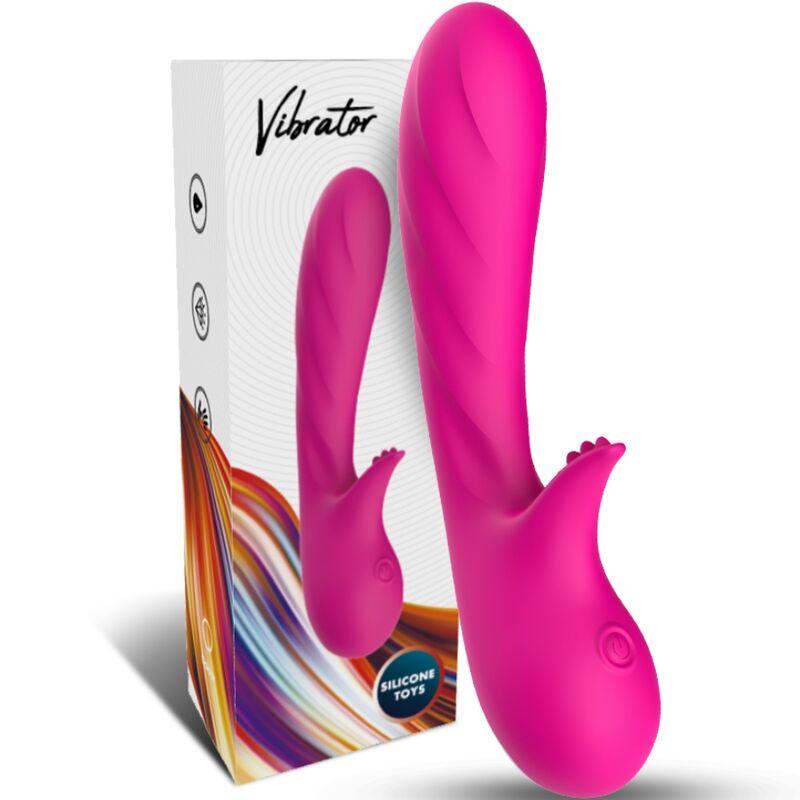 ARMONY VIBRADOR ROMANCE COM ESTIMULADOR FuCSIA